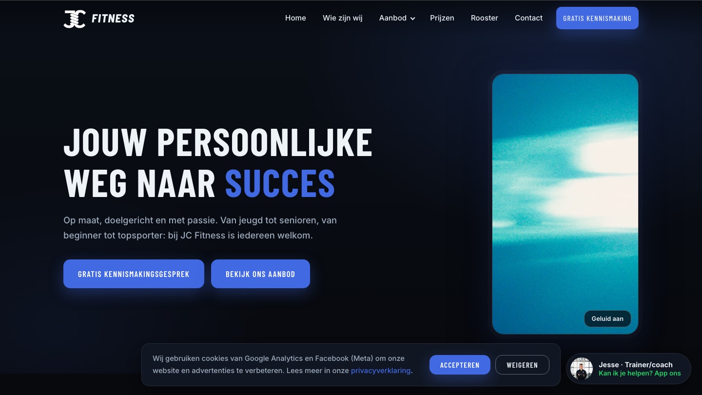 JC Fitness op De Pionier in Nieuw-Vennep