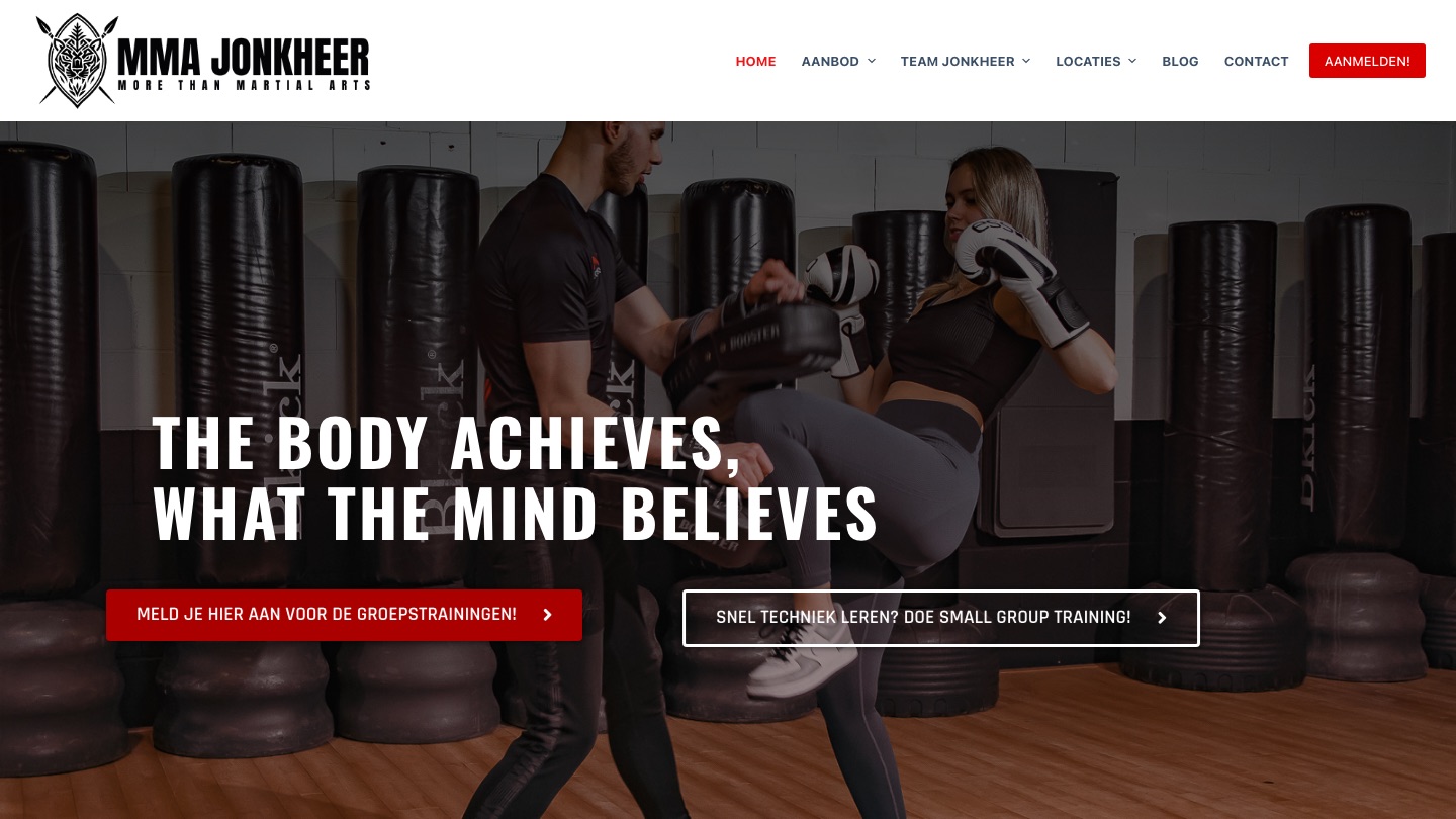 MMA Jonkheer op De Pionier in Nieuw-Vennep